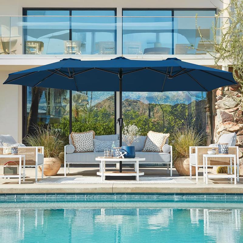 PanoramaShade 15ft Extra-Wide Patio Umbrella
