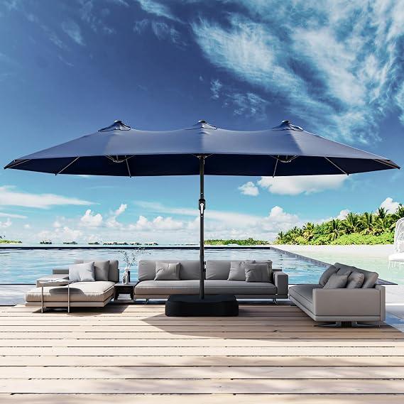 PanoramaShade 15ft Extra-Wide Patio Umbrella
